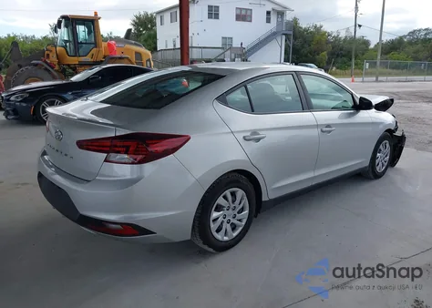 2019 Hyundai Elantra Se из США, поврежденный, VIN 5NPD74LF9KH451597